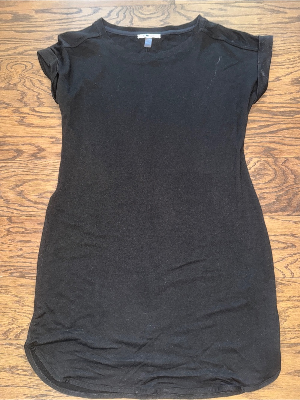 Cable & Gauge Black Scoop Neck Tank Dress
